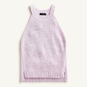 J.Crew High-Neck Sweater Tank in Frosty Lavender | XL | EUC